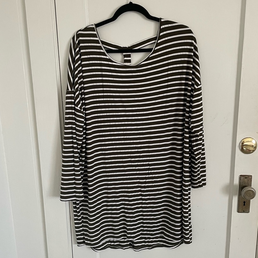 Mahina Open Back Tunic/Mini Dress Sz L